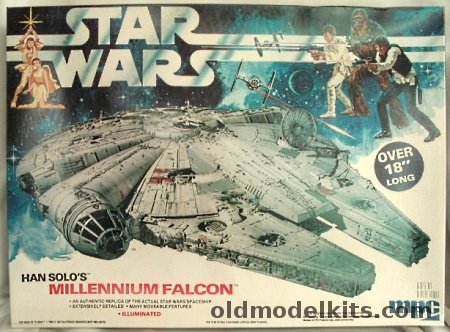 MPC 1/72 Star Wars Han Solo's Millennium Falcon Original Issue 1979, 1-1925